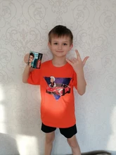 Los niños camisetas de 100% algodón Merch A4 Lamba imprimir ropa familiar Casual conjunto de niño y niña de Tops de moda