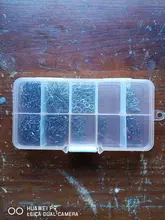 Caja de almacenamiento con bolsillos para señuelos de pesca, caja de 10 compartimentos para cebos de pesca, transparente, cuadrada