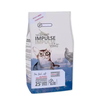 

NATURAL IMPULSE Adult Cat food for Adult cats with high fiber content-8Kg