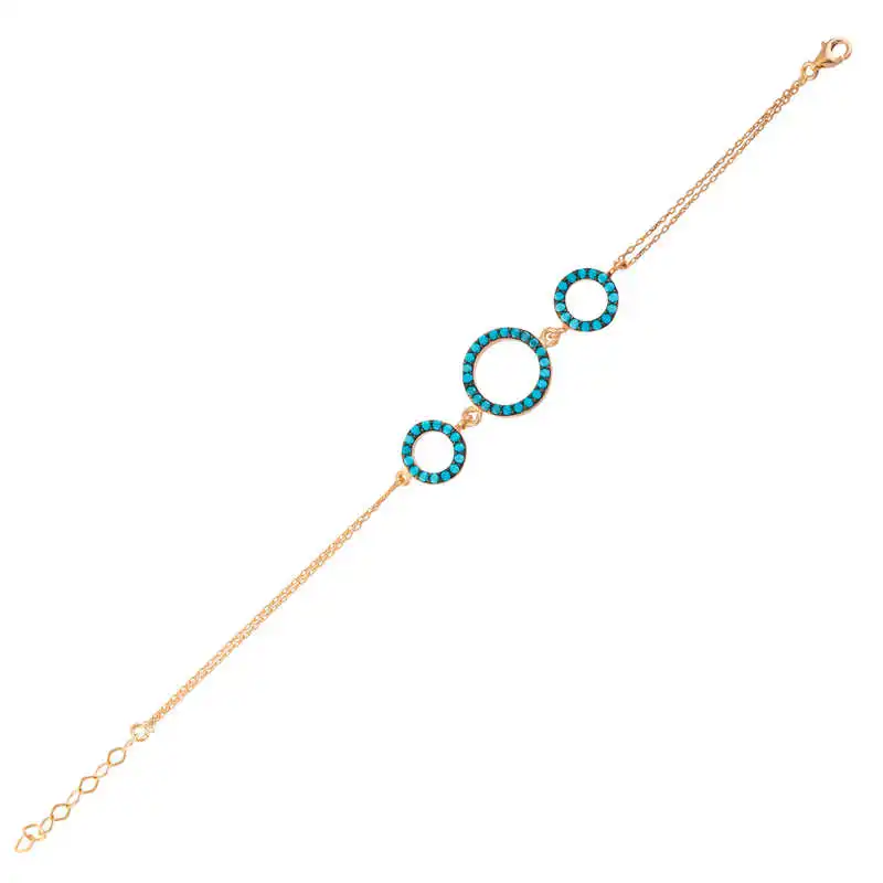 

Armagano 100% 925 Sterling Silver Blue Cubic Zirconia Ring Women Bracelet High Quality and Original Women Wrist Straps
