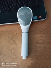 Cabezal de ducha de lluvia a presión de alta calidad, boquilla de pulverización de filtro de ahorro de agua, ahorro de agua de alta presión, color blanco