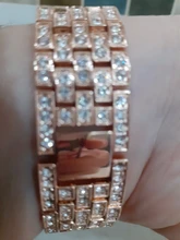 Correa de lujo para Samsung Galaxy watch 3 active 2, 20MM, 22MM, 42mm, 46mm, Gear s3, lazo de diamante de acero para xiaomi amazfit huawei