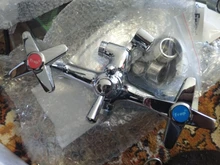 Bathroom-Faucets Frap Tube Water-Outlet Hot-And-Cold-Water-F2220 Left Right Long 90-Degrees