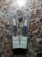 1 Uds cono de cerámica cortador de uñas taladro mm broca para fresa para manicura Burr poco de cutícula eliminar archivos de uñas de Gel polaco herramientas