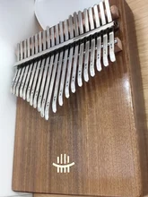 Musical-Instrument Accessories Piano-Gecko Thumb Wooden Hluru Kalimba 21-Key 17 