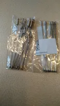 10 uds/1,5/2mm llavero EDC Etiqueta de cuerda de alambre de acero inoxidable lazo de Cable tornillo dispositivo de bloqueo clave llavero círculo campamento utensilio para colgar