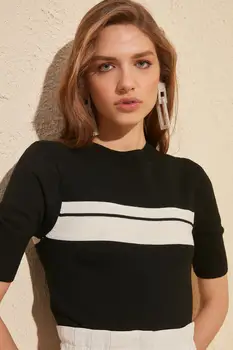 

Trendyol With Color Block Summery Knitwear TWOSS20KZ0039