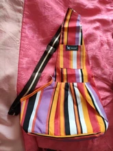 Mochila portamascotas con eslinga Oxford para perro, gato, cachorro, bolsa de hombro individual, portador de pecho frontal cálido para invierno, viaje al aire libre