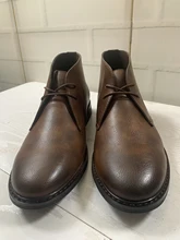 Botas de cuero para hombre, botines de estilo desierto, cómodos, a la moda, para caminar, talla 7 a 12, # KD581