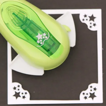 

Star Corner border punch fancy pattern embossing punch scrapbook pentagram edge device five-point star paper cutter Craft gift