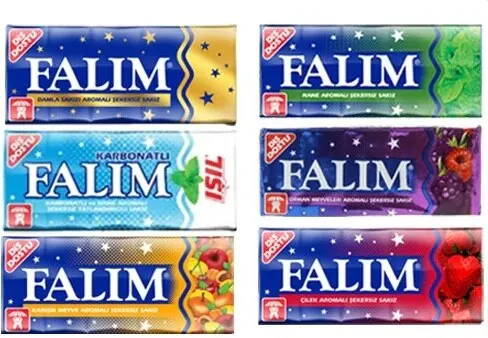 Falim Fruit Gum Set 3 Pack Sugar Free (Strawberry, Forest Fruit, Mixed  Fruit Flavor) 100 pcs x 3 Boxes of 300 Gums - AliExpress