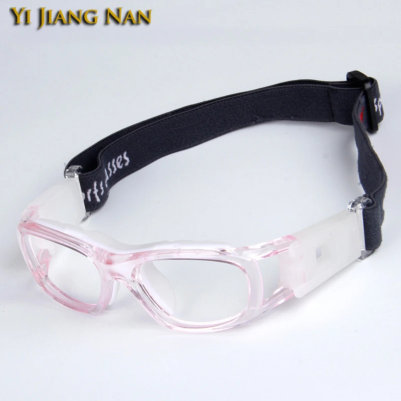 Transparent Pink Спортивные оправа для детских очков TR90 Футбол очки детей защита очки, прописанные оптические качества очки - Цвет оправы: Transparent Pink