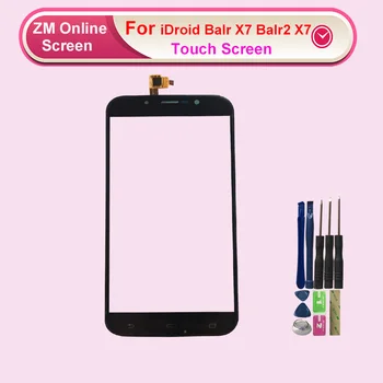 

RYKKZ For iDROID BALR X7 BALR2 X7 Touch Screen Digitizer Sensor Replacement +Tools
