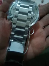 Addyes-Reloj de pulsera para hombre, de buceo, de acero inoxidable, con bisel de cerámica, automático, 300m, mecánico, a la moda, NH35