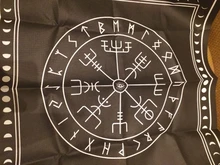50*50cm no tejida mantel para Tarot runa adivinación Altar parche Tarot cubierta de tabla para los magos diario juegos
