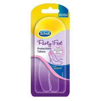 

SCHOLL Gelsoft templates protections heels-Case 2 soles