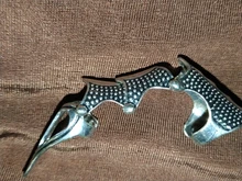 Docona-Anillos Midi Punk para mujer, armadura de Calavera, oro gótico, anillo ajustable de aleación, joyería de fiesta