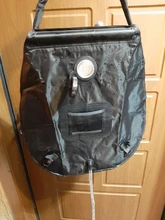 Bolsas de agua para acampar al aire libre, bolsa de ducha Solar para senderismo, calefacción, Ducha de Camping, escalada, hidratación, manguera conmutable, cabezal de ducha, 20L