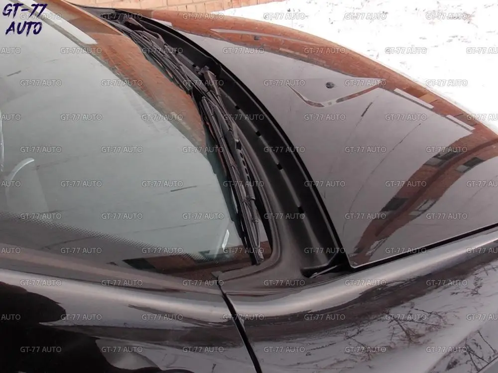 Защитная накладка в проем стеклоочистителей для Renault Sandero 2009-2013 жабо защитное литье внешний материал ABS пластик Стайлинг тюнинг