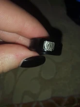 FairLadyHood-anillo de acero inoxidable con alas de la libertad para hombres y mujeres, anillos de dedo con diseño de ataque a Titan, de titanio negro, para aficionados al Anime