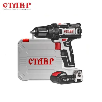 

Drills accumulator STAVR DA 18LK Drill Mini Wireless Power Driver Multi-function Lithium Battery Tightening Li-ion
