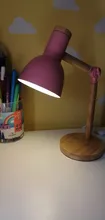 Desk-Lamp Eye-Protection Wooden Bedroom Reading LED Home-Decor Living-Room Creative Nordic