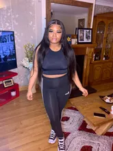 Pelucas de cabello humano con encaje Frontal para mujeres negras, peluca recta corta de 28, 30 y 40 pulgadas, de Color Natural brasileño, prearrancado, barata