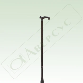 

Арт.22та. Walking stick base, aluminum, height adjustable, with anatomical handle, button height adjustment.
