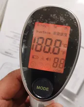 BOXYM-termómetro infrarrojo Digital portátil, láser sin contacto, temperatura corporal, para bebés y adultos