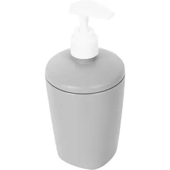

Liquid soap dispenser aqua color Gray