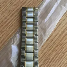 Correa de reloj de acero inoxidable, accesorios de 12mm, 14mm, 16mm, 18mm, 20mm, 22mm y 24mm de ancho, correa de cinco cuentas para buceo