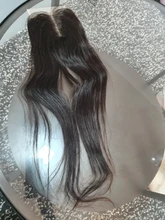 Pelo Aliafee de Color Natural, cabello humano Remy brasileño liso con cierre de encaje de 4x4 y 130% de densidad, n. ° 2/n. ° 4/n. ° 27/n. ° 99/n. ° Borgoña, 8 -20