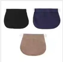 Caliente Nuevo Negro/azul marino/caqui 1/3 Uds de cintura del embarazo cinturón elástico regulable en la cintura extensor para pantalones