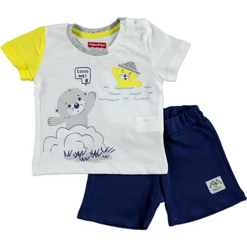 

ebebek Fisher Price Summer Baby Boy Daddy and I T-shirt Short Set