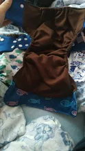 Mordedor venta al por mayor 4 unids/set bebé lavable pañales de tela café cubierta de pañal ajustable & reutilizable pañales de bolsillo envío gratis