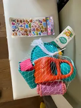 Los niños juguetes de playa 1-17 Uds bebé juego de playa conjunto niños Set de caja de arena de verano juego de arena de agua juego de playa carro