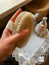 Caliente seca piel cuerpo cepillo de cerda Natural cepillos para ducha de baño de madera Cerda para ducha cepillo de SPA cuerpo cepillos sin mango