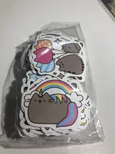 100 unids/pack Kawaii grueso gato diario impermeable decorativo papelería pegatinas artesanales Scrapbooking DIY álbum diario