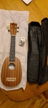 Aiersi-ukelele de caoba de 21 pulgadas, Soprano, gecko, instrumento musical de regalo, mini guitarra hawaiana de 4 cuerdas