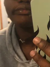 Collar con esposas y cordones de 100% Plata de Ley 925 para hombre y mujer, colgante de lunares con cuerda ajustable, Bisutería