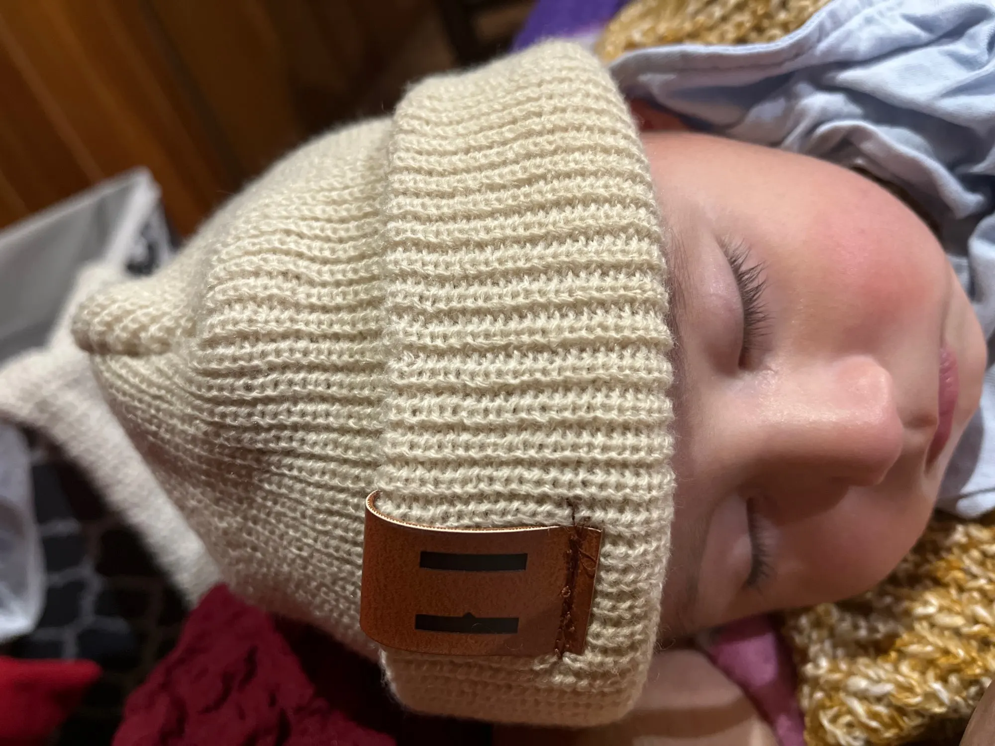 Baby Knit Hat for Boys Girls Autumn Winter Beanies photo review