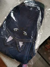 Pantalones vaqueros con dibujo de gato para niñas, mallas de lápiz para primavera y otoño, nueva moda