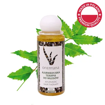 

Orientana 100% Natural Ayurvedic HAIR THERAPY with Amla, Neem, Gotu Kola, 105ml