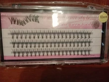 Pestañas de racimo de 60 clústeres/caja, pestañas de extensión de pestañas individuales gruesas bunches maquillaje profesional pestañas postizas