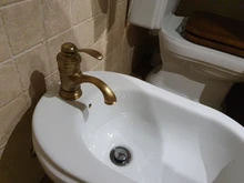 Tap Sink Basin Faucets-Crane Water-Mixer Antique Brass Torneira Hot-Selling YT-5065 6-