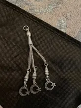 Pop Moon-colgante de nudo chino para mujer, 2 uds., emblema nacional turco, nudo, Rosario, pulsera hecha a mano, collar, accesorios de joyería