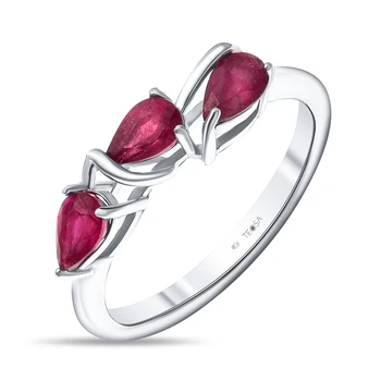 

Silver ring with Ruby