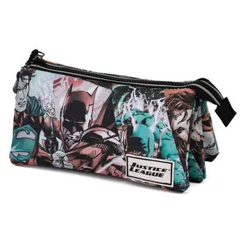 

Pencil pouch Justice League DC Comics threefold