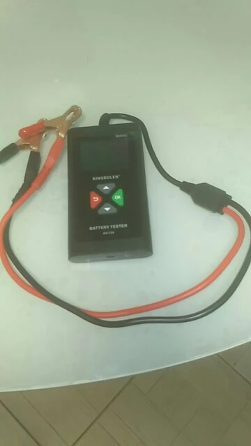 Отзыв о товаре Автомобильный тестер батареи KINGBOLEN BM580 12V 6V CCA Circut тестер Cranking зарядка инструменты BM550 Автомобильный анализатор батареи от пользователя V***n