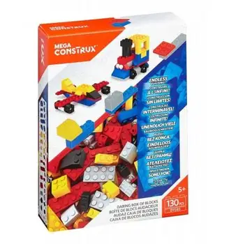 

Mega construx Daring Box of Blocks construction set-J toy store articles created Manual